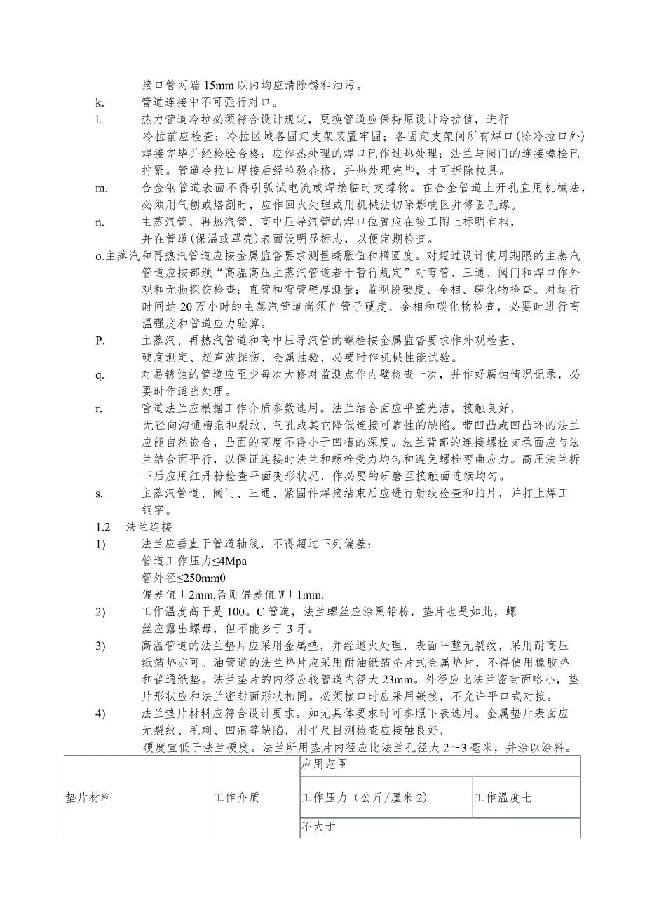 热电锅炉管道及其附件检修工艺规程.docx_第2页