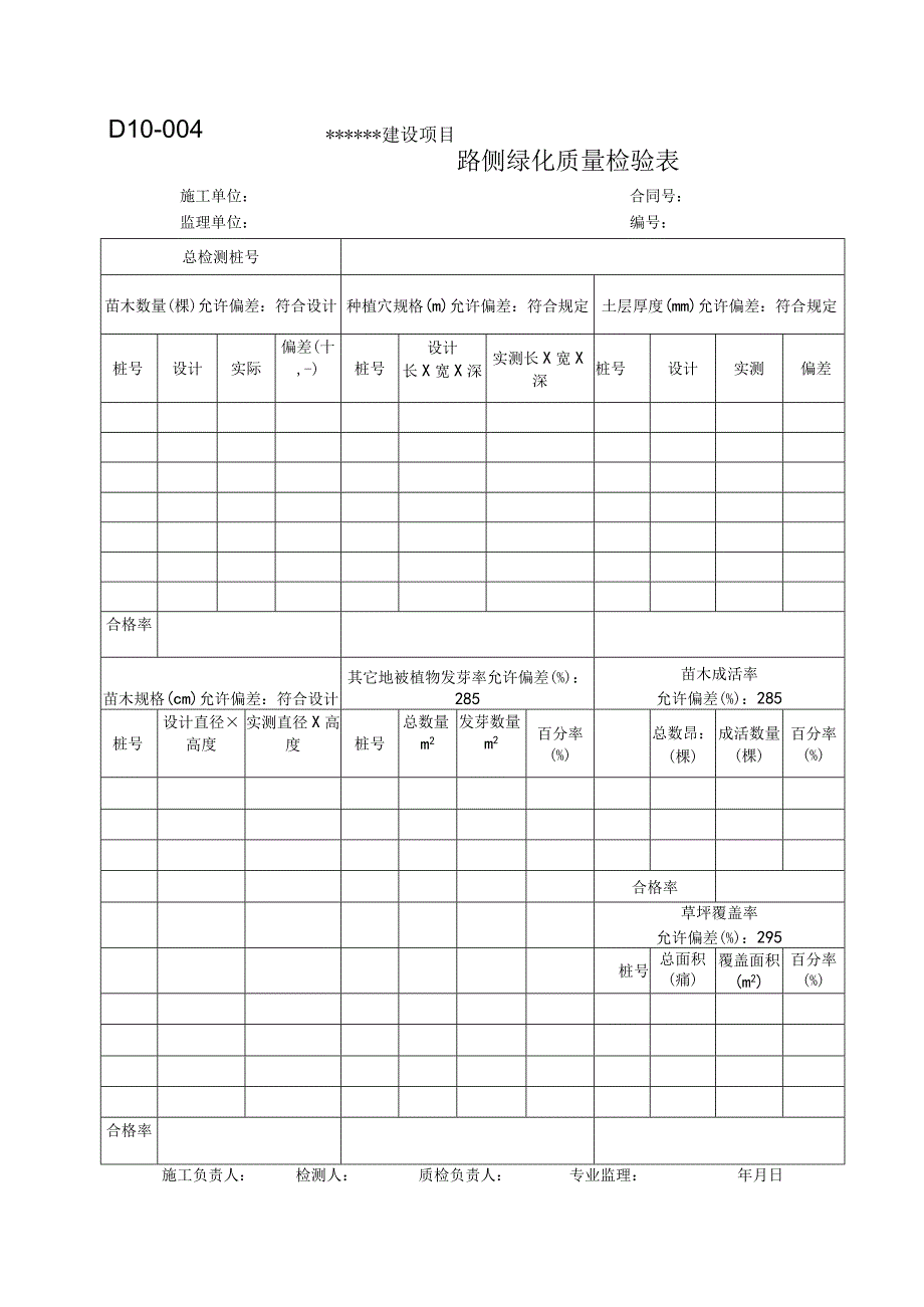 D10-004路侧绿化质量检验表.docx_第1页