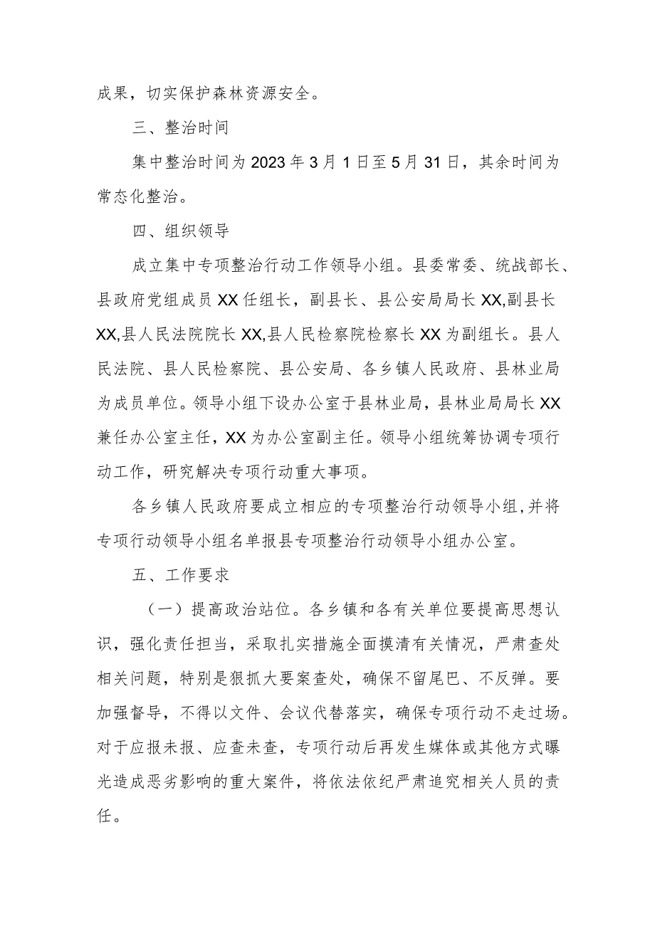 关于开展打击破坏森林资源专项整治行动方案.docx_第3页