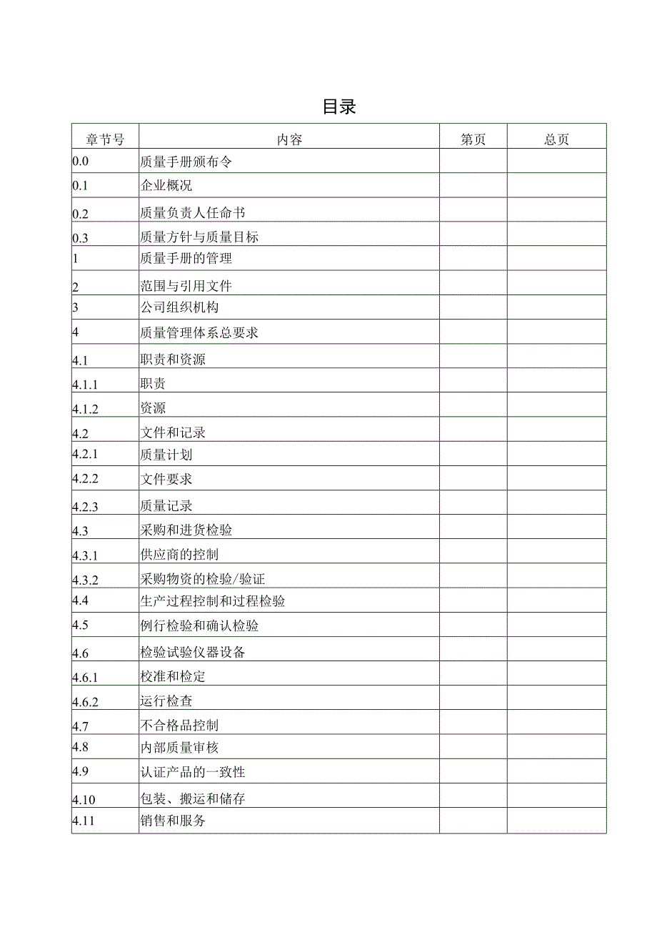 XX电力科技有限公司质量手册(2023年版).docx_第2页