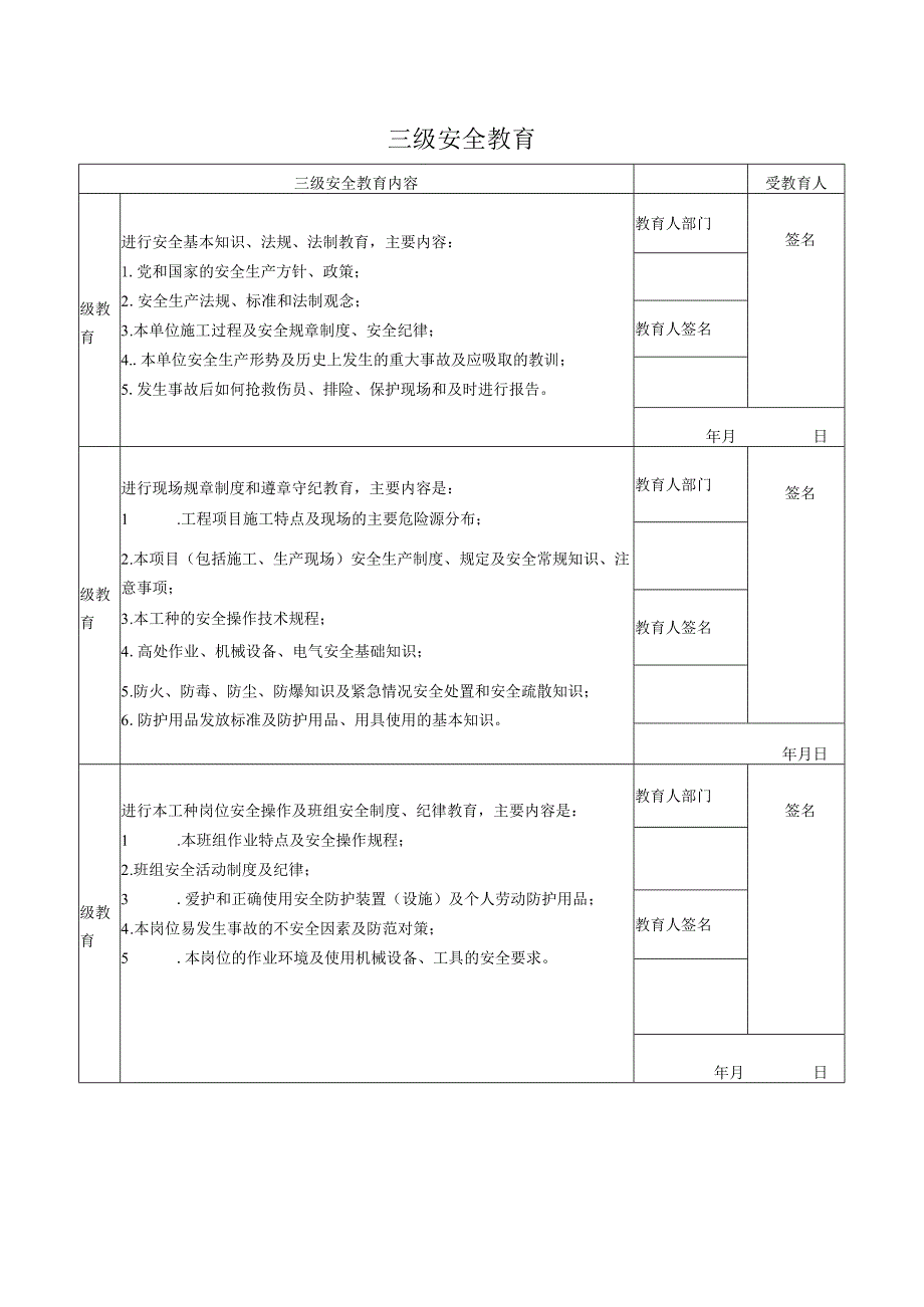 三级安全教育.docx_第1页