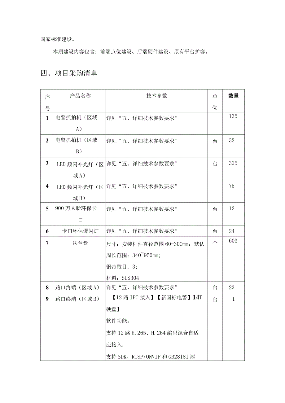 XX市公安局智能交通系统升级改造项目采购需求.docx_第3页