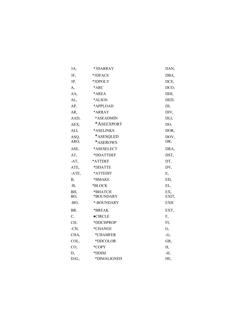 CAD命令表CAD命令表.docx_第1页