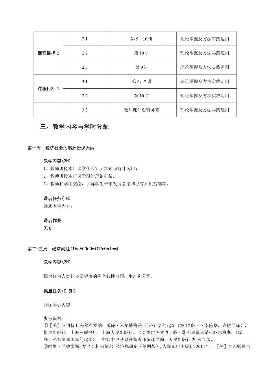 《经济社会的起源》课程教学大纲.docx_第2页