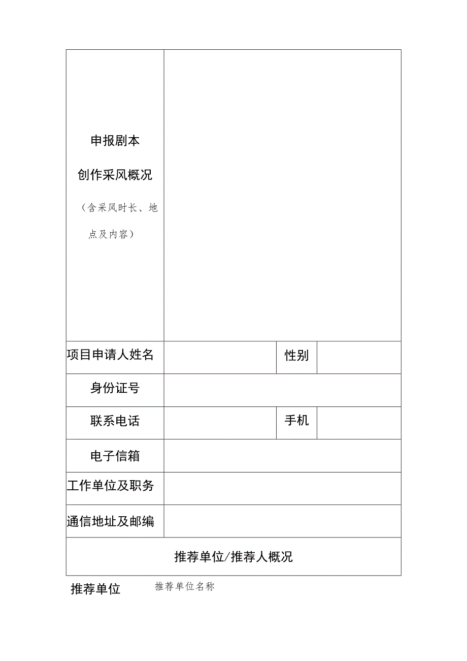 重点现实题材电视剧剧本创作计划2020年项目申请表.docx_第2页