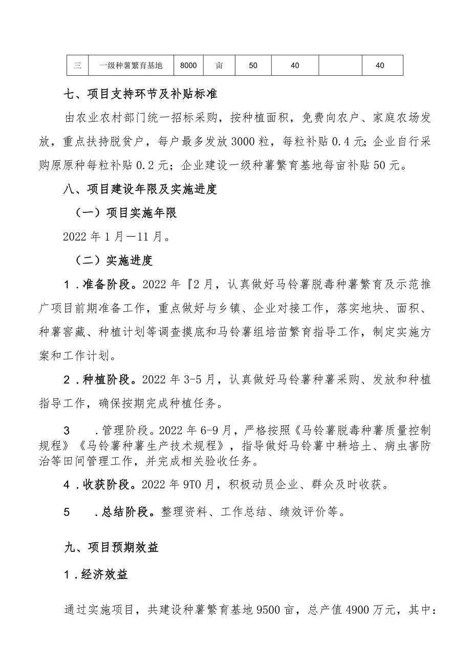 2022年马铃薯脱毒种薯繁育示范推广项目实施方案.docx_第3页