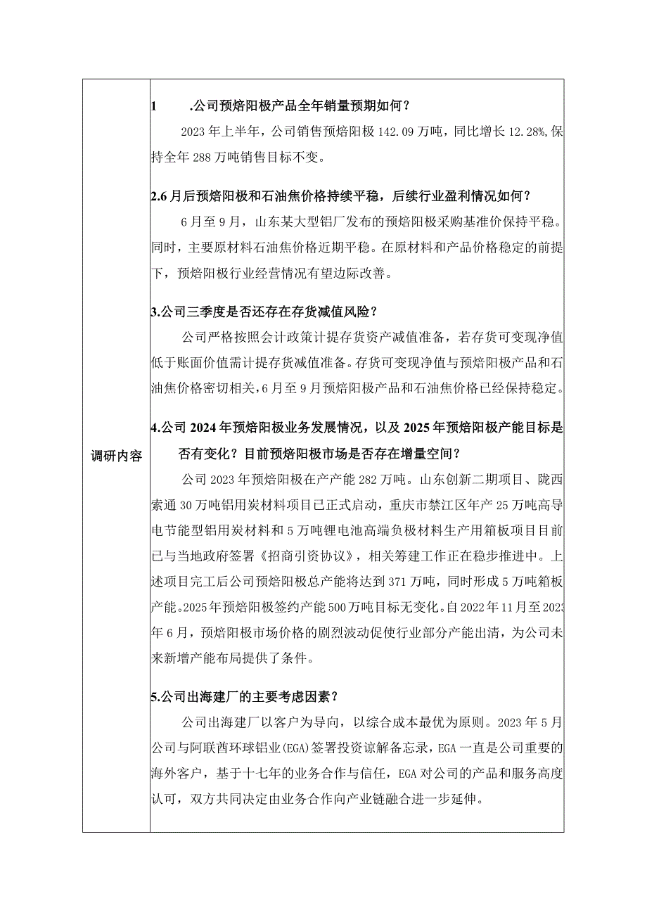 证券代码603612证券简称索通发展投资者关系活动记录表.docx_第2页