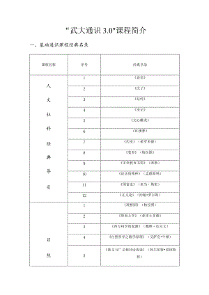 “武大通识0”课程简介.docx