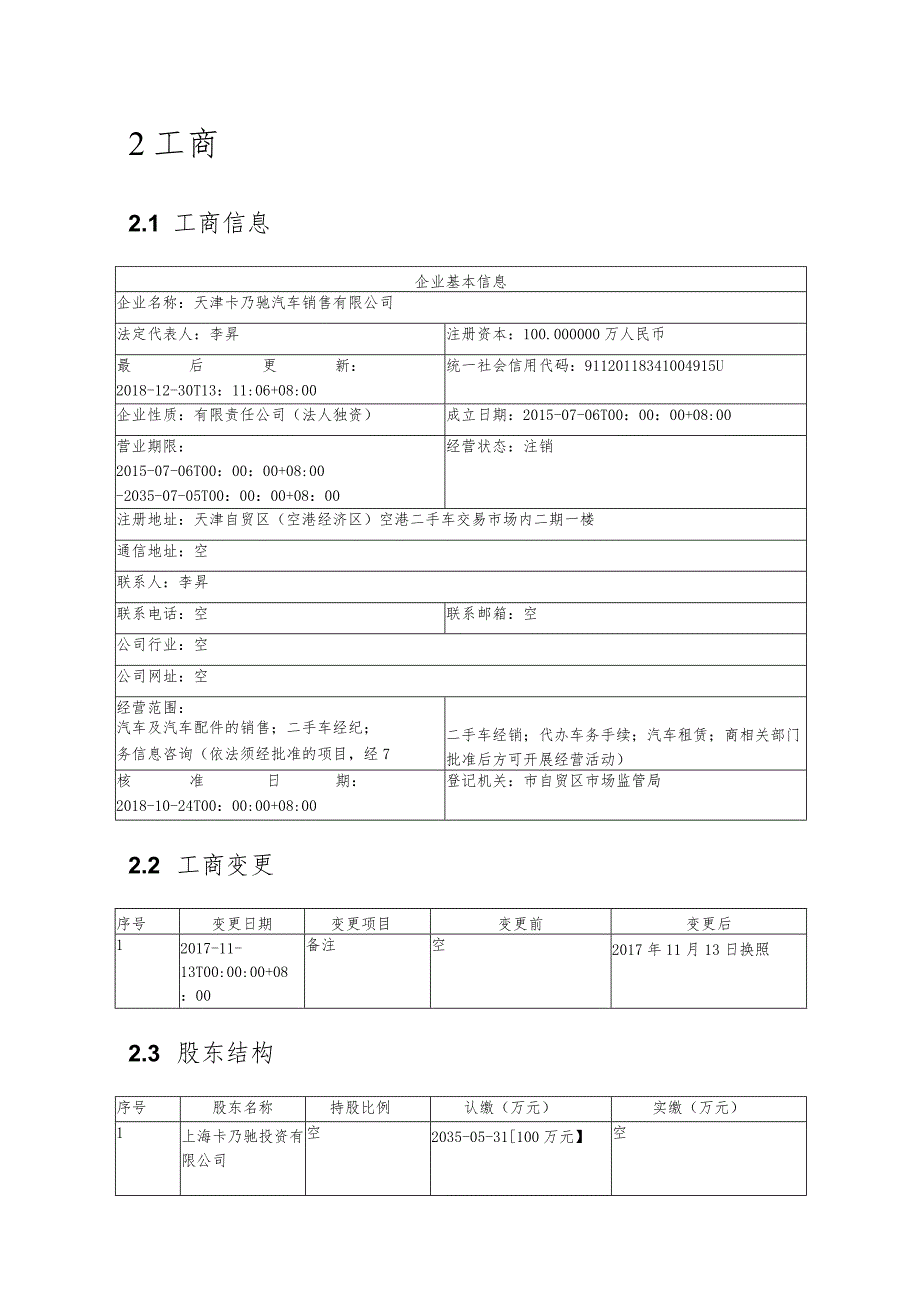 天津卡乃驰汽车销售有限公司介绍企业发展分析报告.docx_第3页