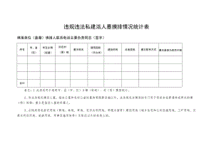 违规违法私建活人墓摸排情况统计表.docx