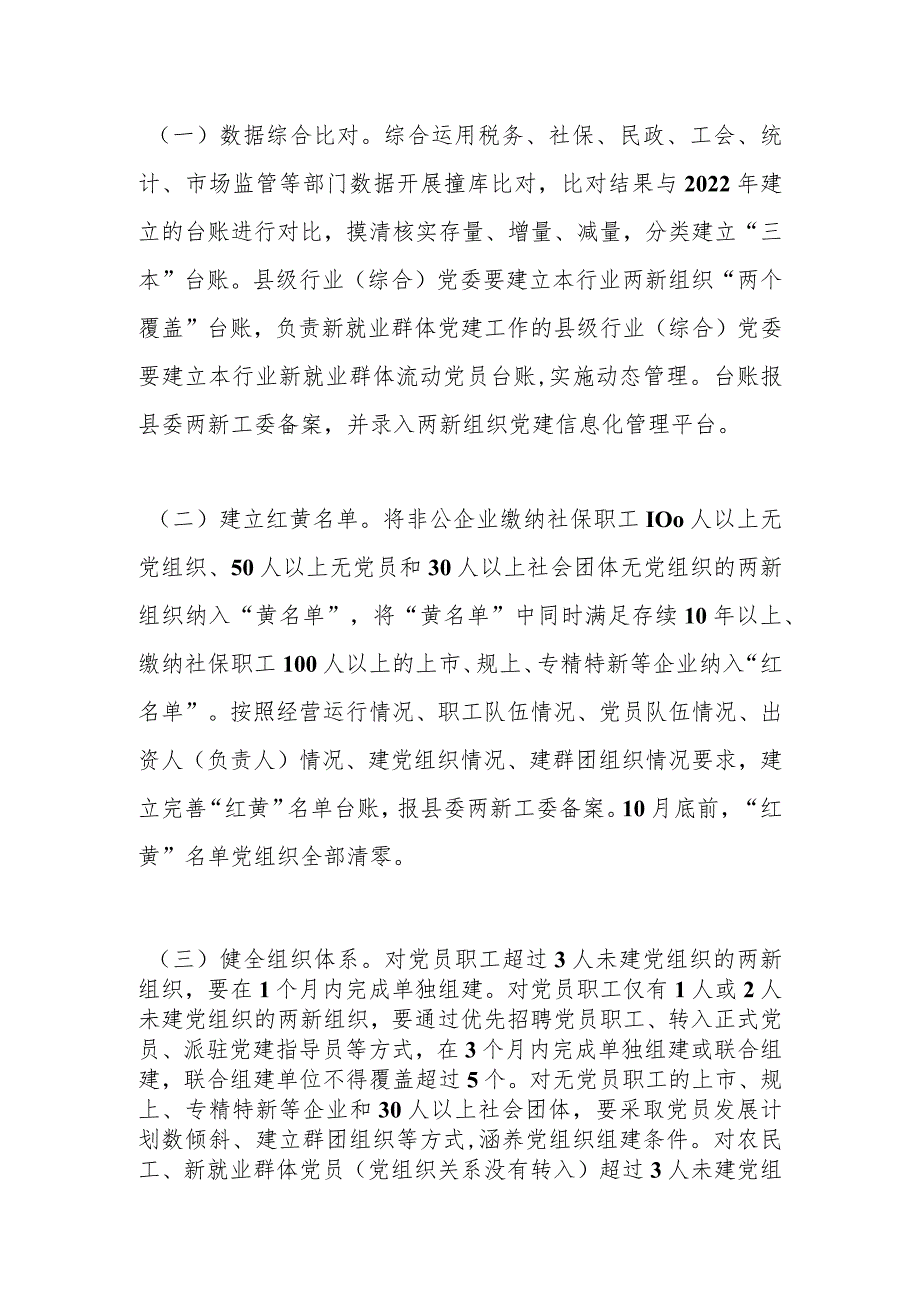 在2023年X县两新组织“两个覆盖”提质增效工作方案.docx_第2页