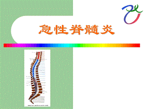 急性脊髓炎ppt课件.ppt