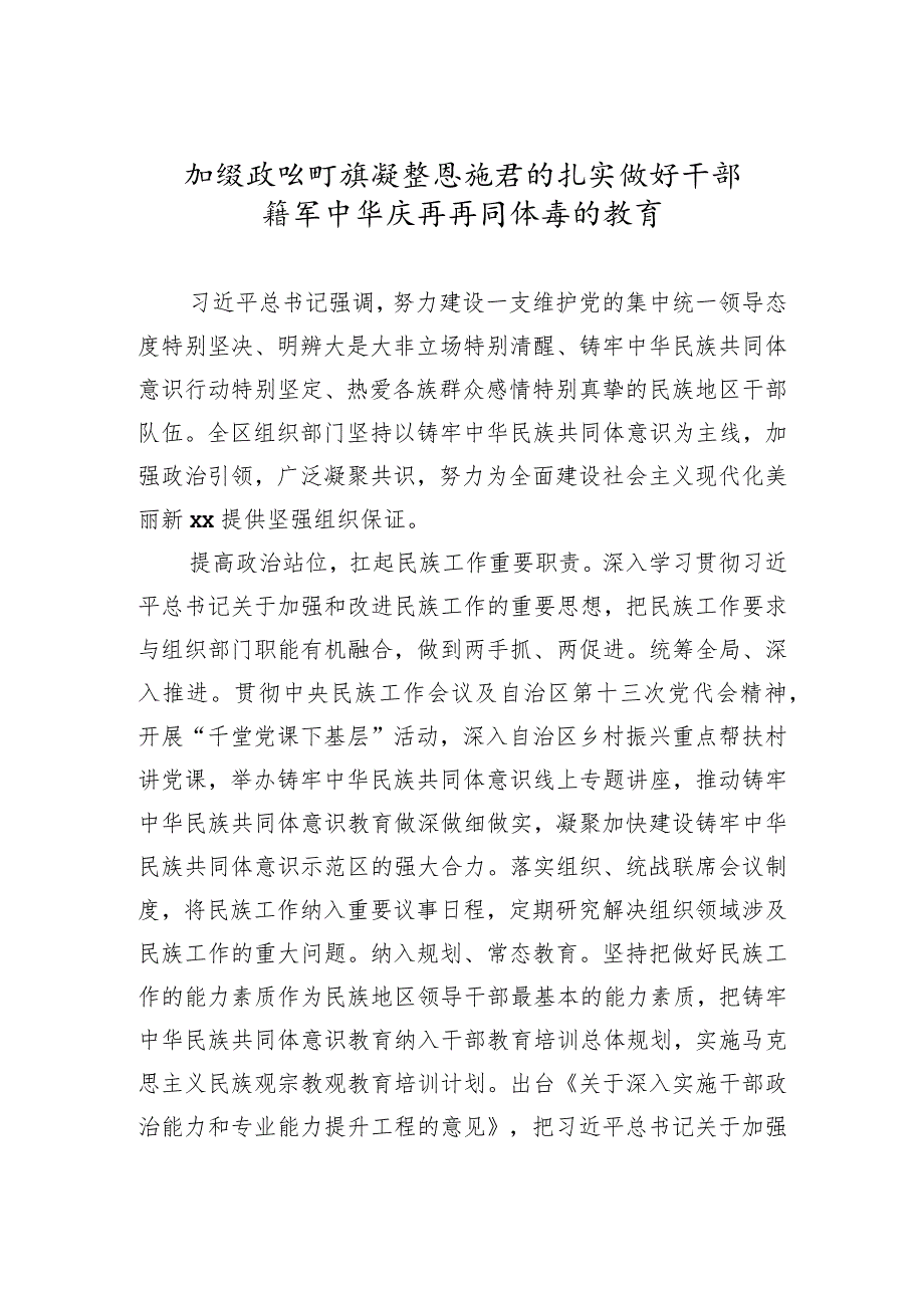 2篇 民族共同体主题研讨发言材料、工作报告（合辑）.docx_第2页