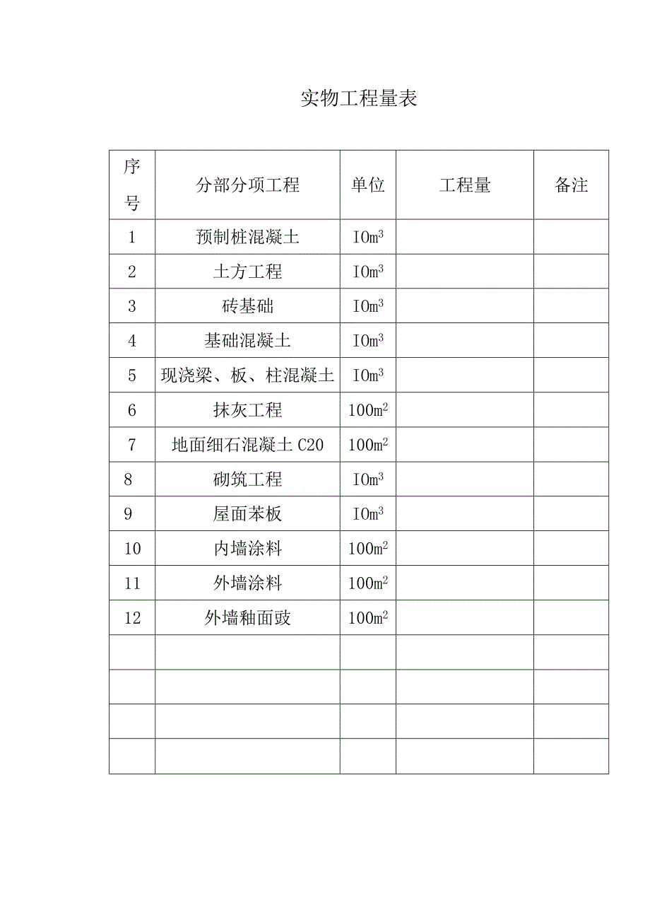 实-物-工-程-量-表.docx_第1页