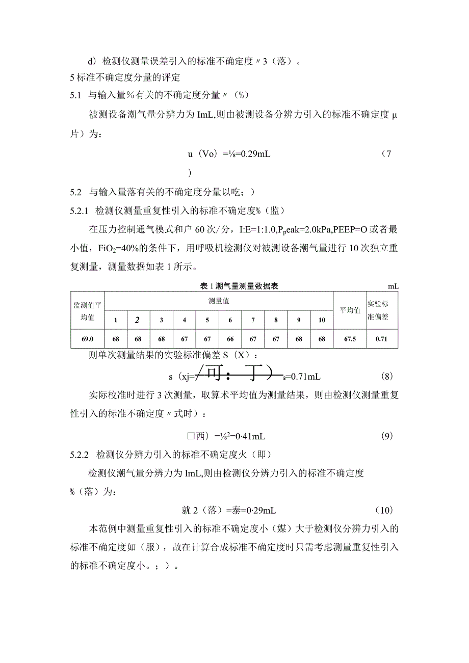 高频呼吸机校准规范不确定度评定.docx_第2页