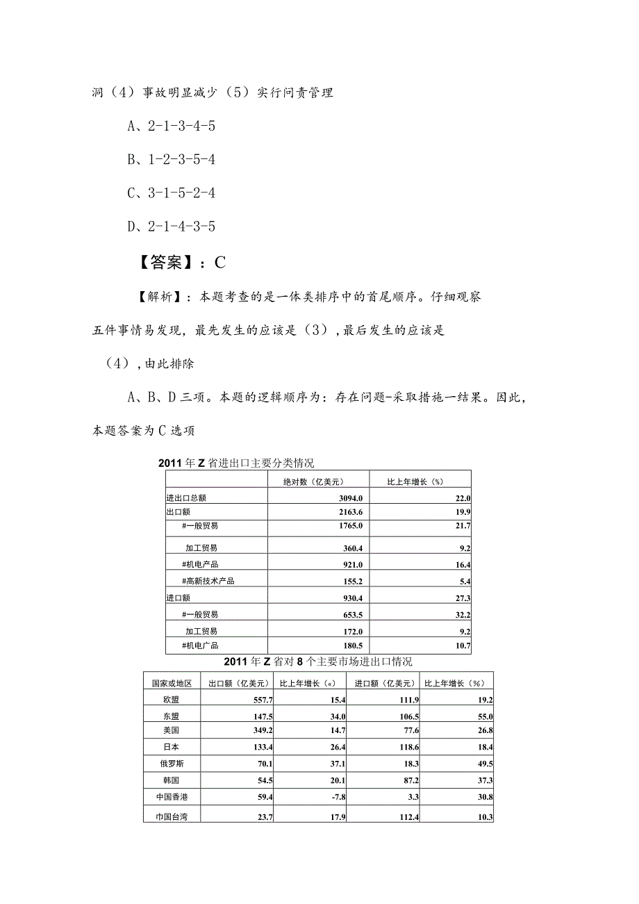 2023年国企考试职业能力测验（职测）综合训练卷（含答案）.docx_第2页