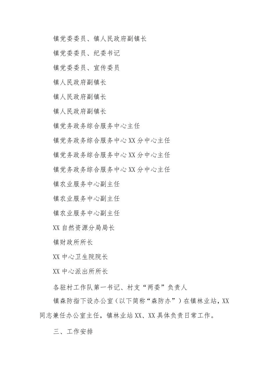 XX镇2023—2024年森林草原防灭火工作方案.docx_第2页