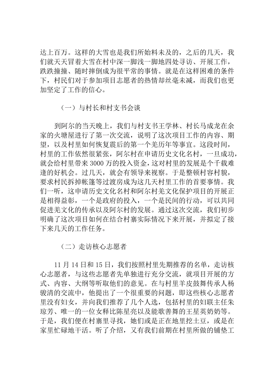 文化保护项目工作报告.docx_第3页