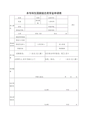 照片本专科生国家励志奖学金申请表.docx