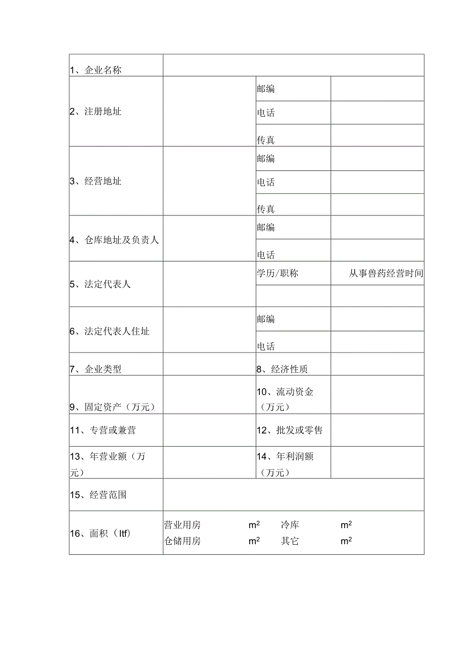 《兽药经营许可证》申请表.docx_第3页