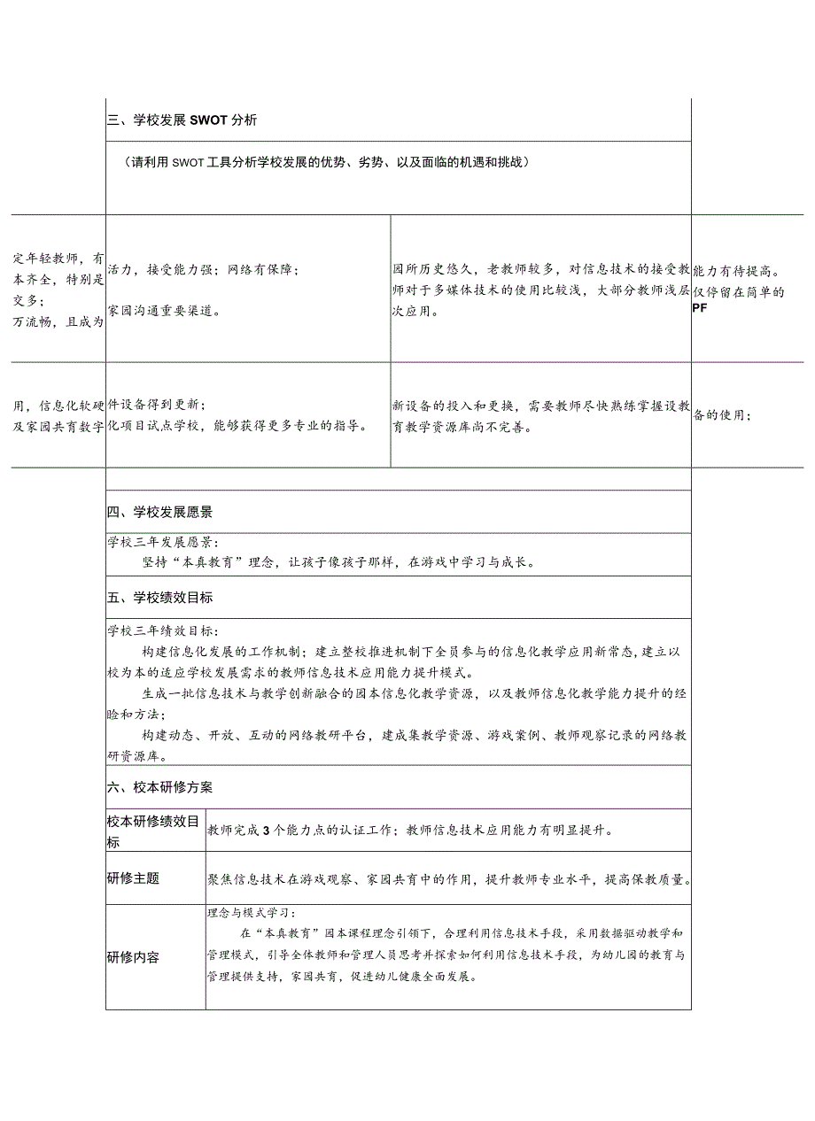 幼儿园学校信息化教育教学专项发展规划.docx_第2页