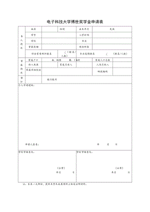 表2.电子科技大学博世奖学金申请表.docx