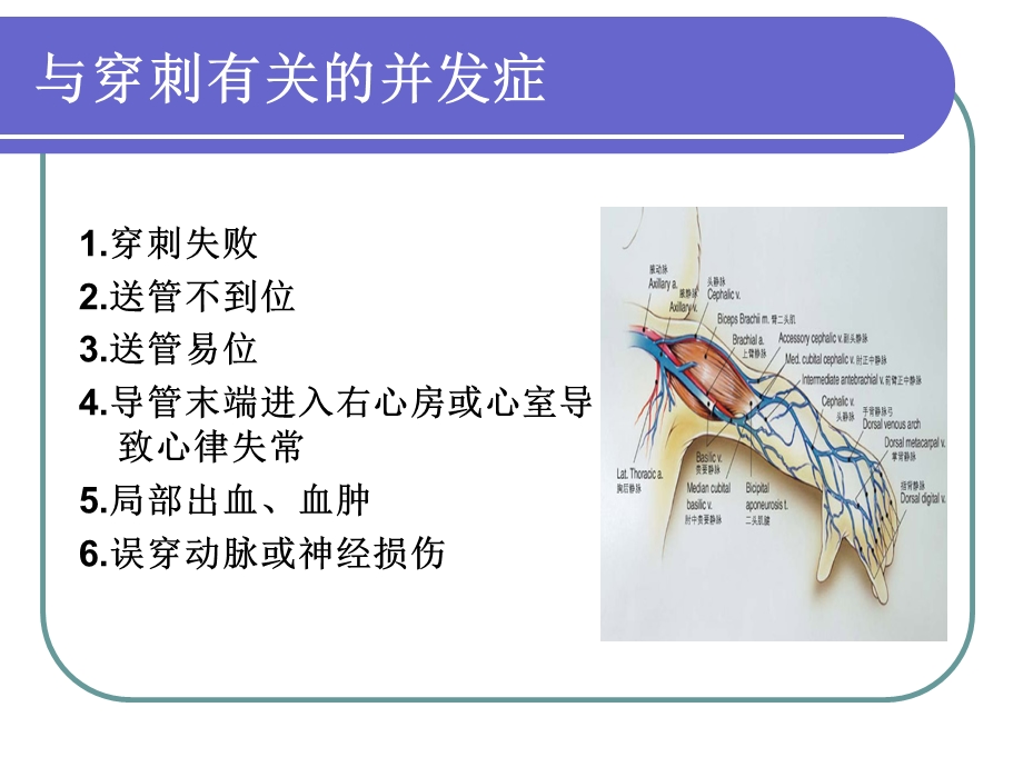 PICC常见并发症及处理.ppt_第3页