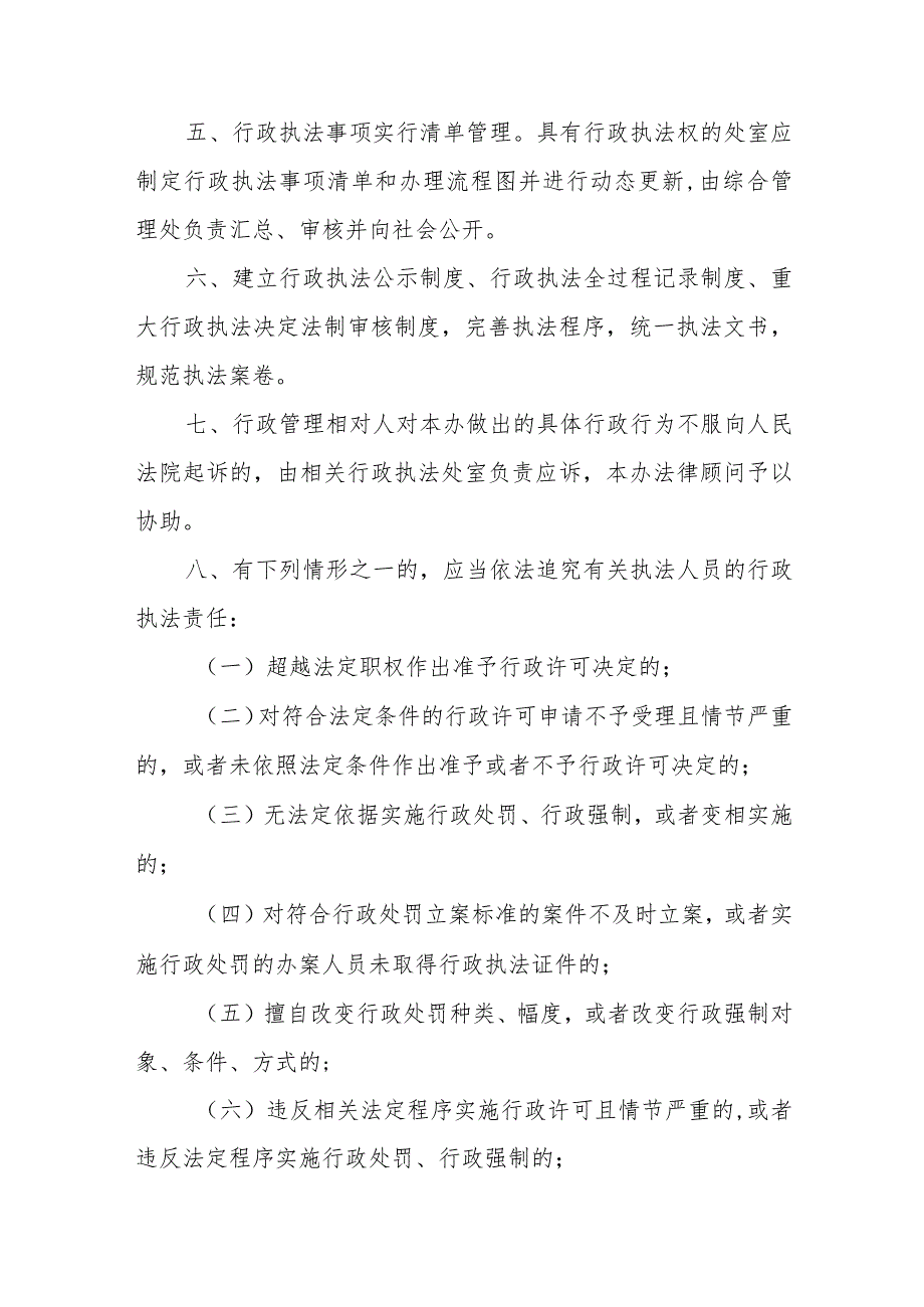 金融工作办公室行政执法责任制实施办法.docx_第2页