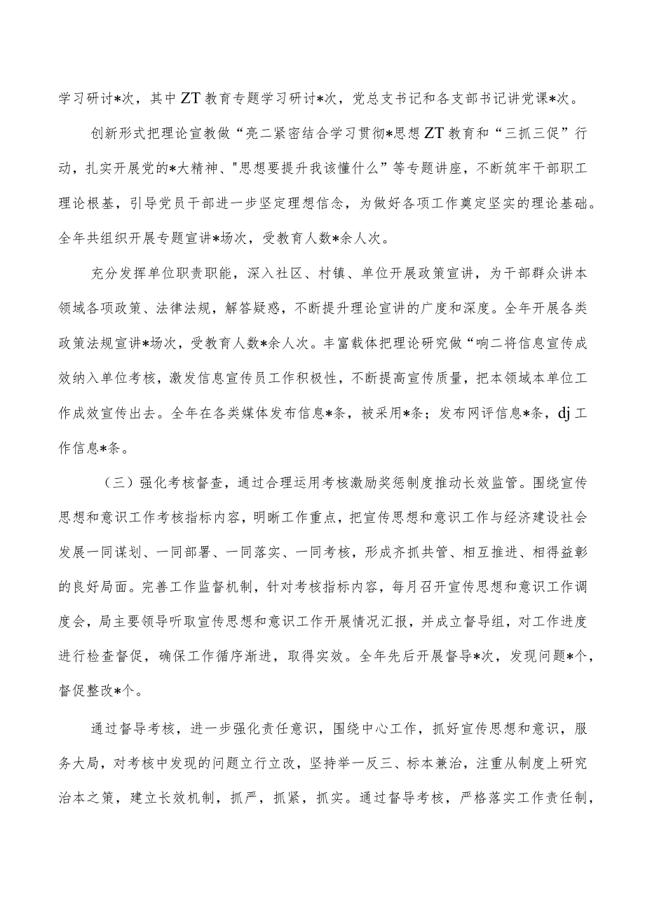 23年宣传思想和意识工作总结.docx_第2页