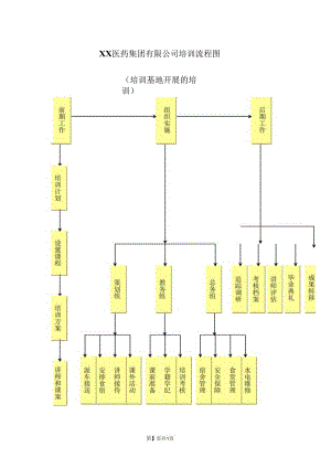 XX医药集团有限公司培训流程图（2023年）.docx