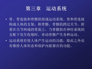 人体解剖生理学第三章 运动系统.ppt