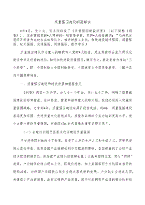 质量强国建设纲要解读.docx