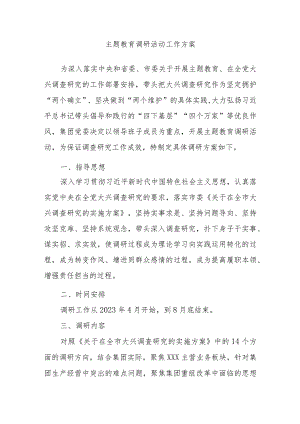 主题教育调研活动工作方案.docx