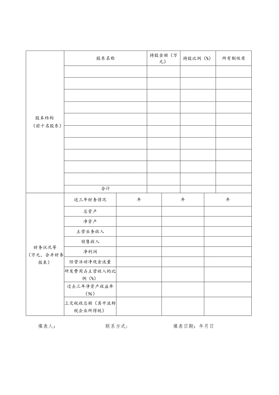 上市挂牌后备企业入库申报表.docx_第3页