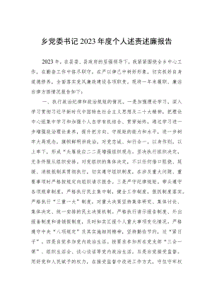 2023年述责述廉报告 3篇.docx