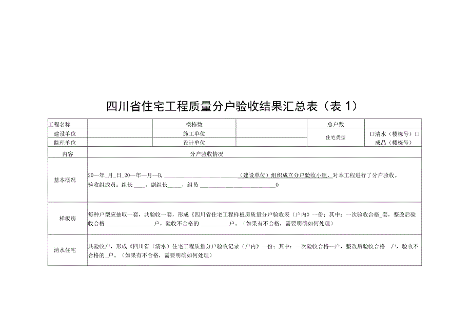 住宅工程质量分户验收资料目录、记录表、照片、结果表、申请报告.docx_第3页