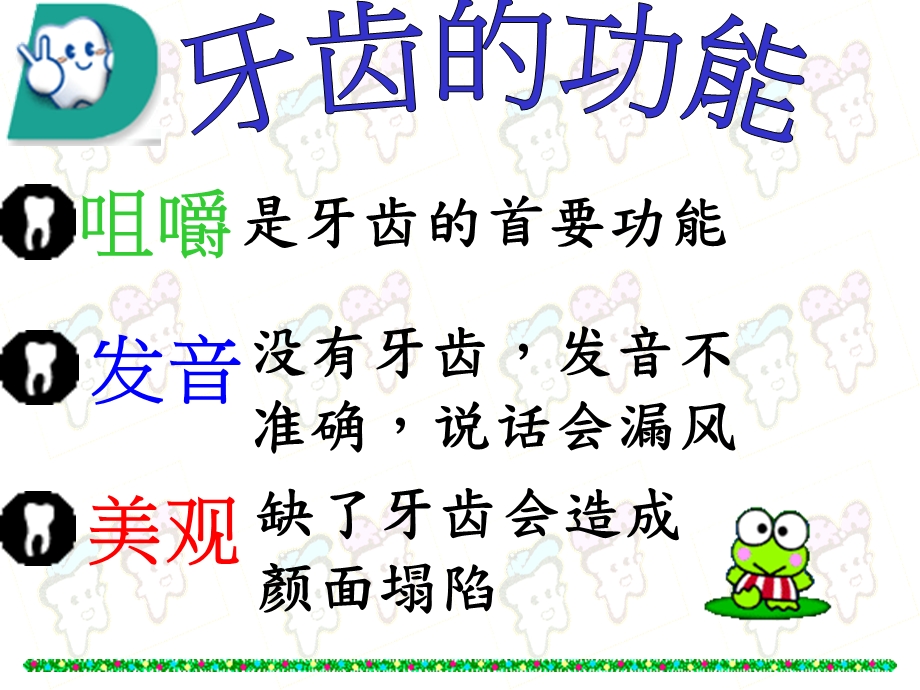 【中小学健康教育课件】认识牙齿与牙齿保健PPT.ppt_第3页