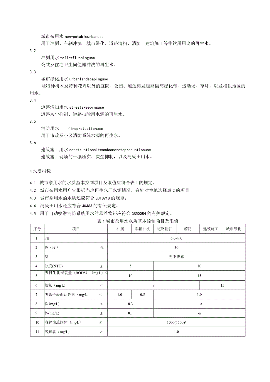 城市污水再生利用 城市杂用水水质.docx_第2页