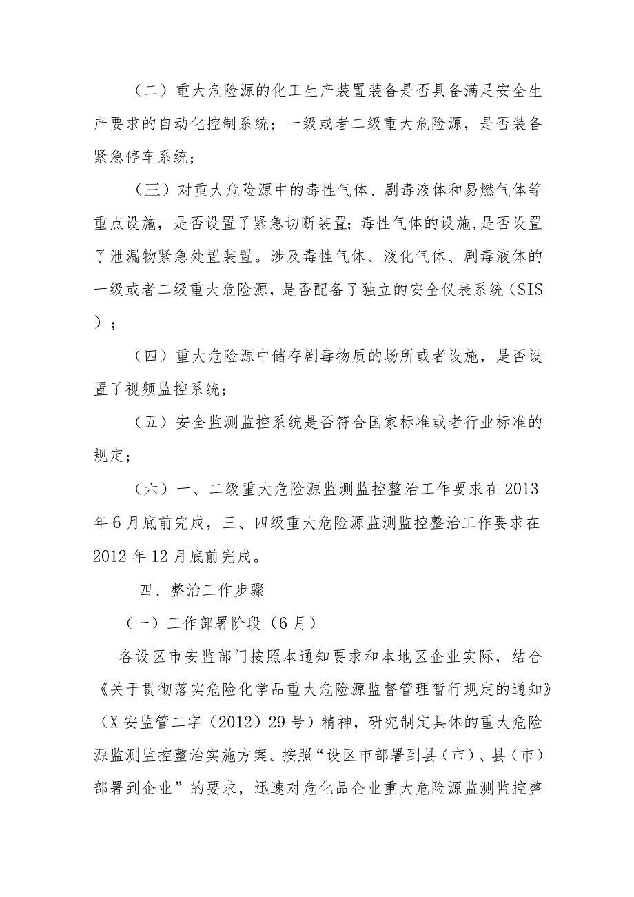 危化品企业重大危险源监测监控系统整治方案.docx_第2页