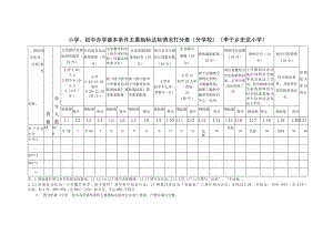 李子乡史觉小学打分表.docx