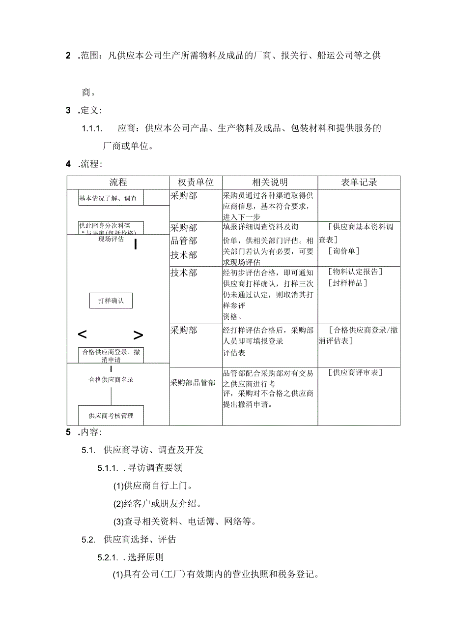 公司供应商管理程序确保供应商能准时保质保量的交货.docx_第2页