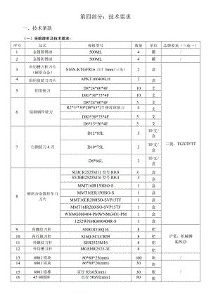 第四部分技术要求技术条款.docx