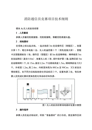 消防通信员竞赛项目技术细则.docx