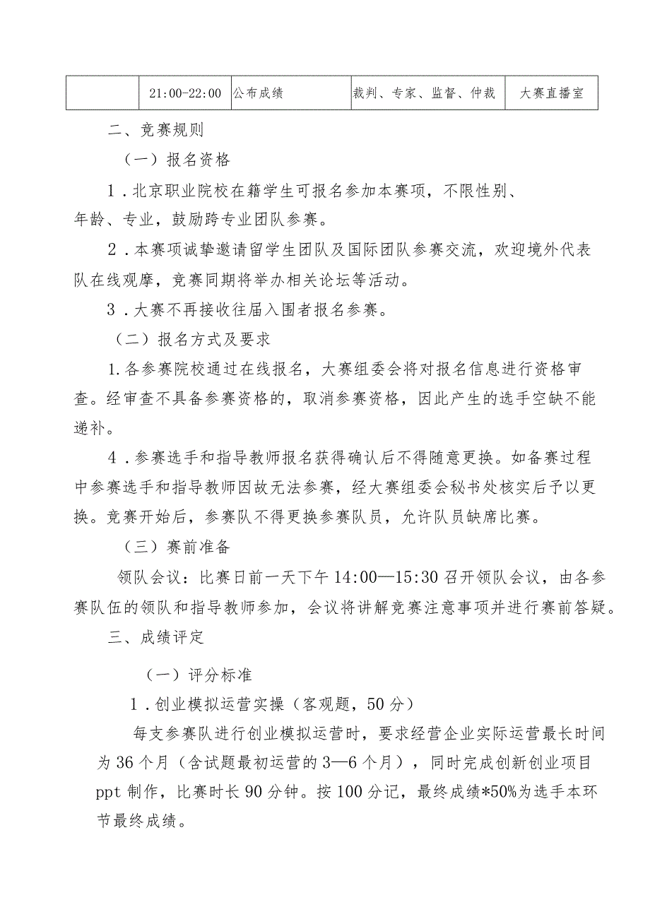 第二届北京职教国际青年创新创业技能大赛竞赛内容及规则.docx_第3页