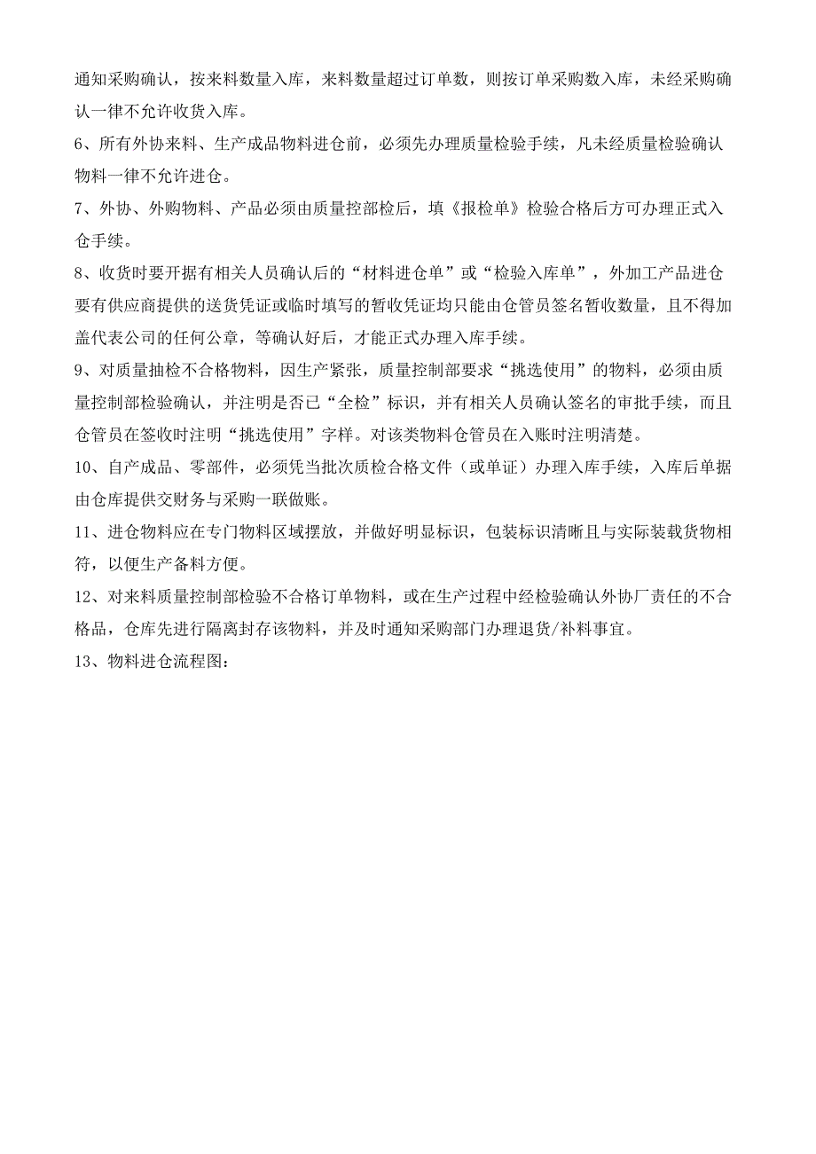 工厂货物进出仓管理制度电子料与成品仓管理规定与表单.docx_第3页