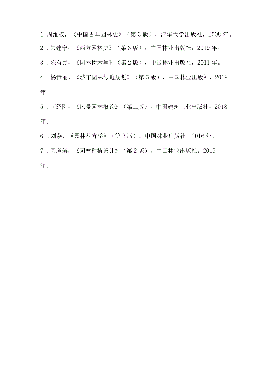 重庆交通大学2023年全国硕士研究生招生考试《风景园林基础》考试大纲.docx_第3页