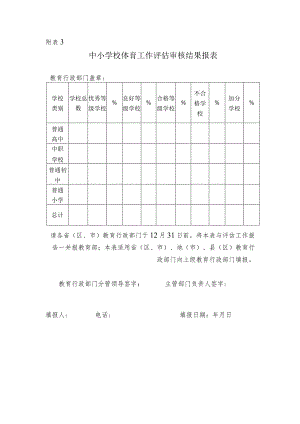 表8-附表3中小学体育工作评估审核结果报表-区县以上部门使用.docx