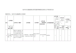 龙井市东盛涌镇自然资源领域基层政务公开标准目录.docx