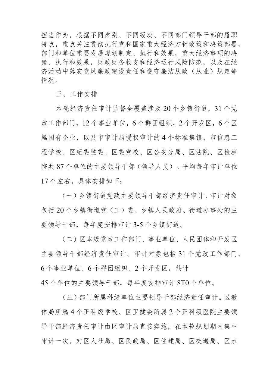 XX区推进领导干部履行经济责任审计监督全覆盖工作方案.docx_第3页