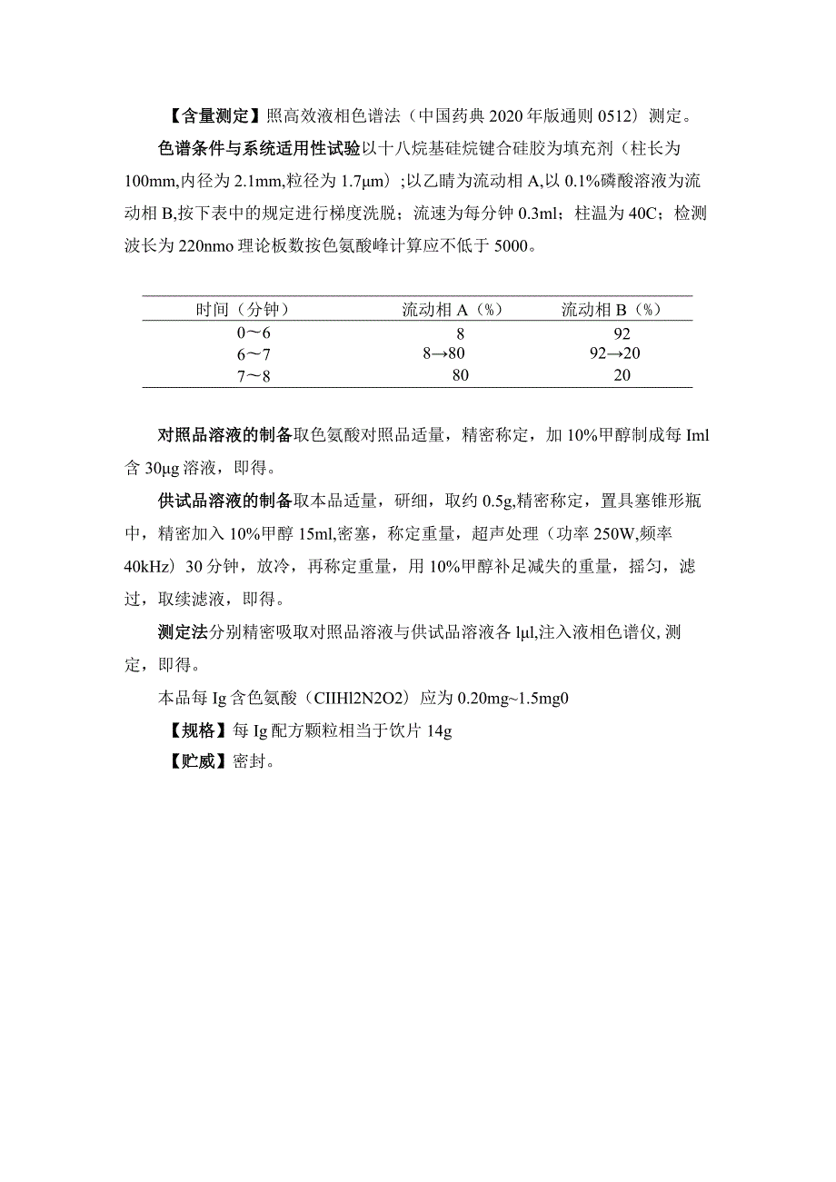 辽宁省中药配方颗粒标准-83淮小麦配方颗粒.docx_第3页